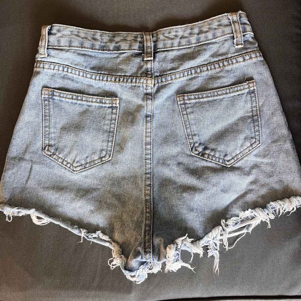 Thrifted Jean Shorts